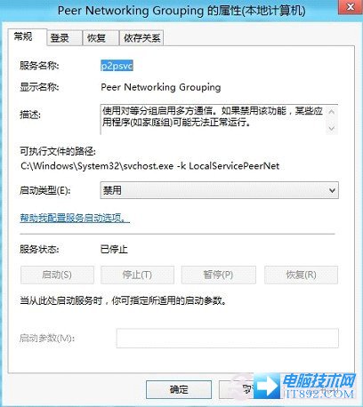 Perr Networking Grouping的属性