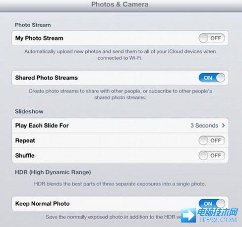iPad和iPod Touch4拍照时如何 开启HDR模式