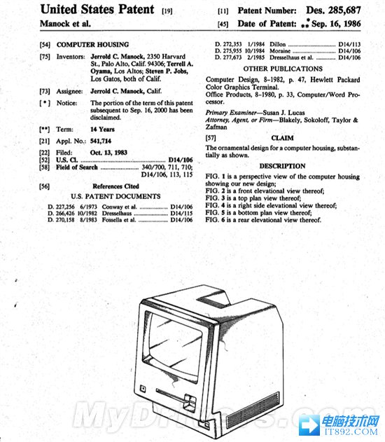 苹果古董级电脑Macintosh 128k拆机图