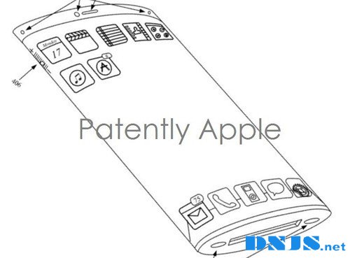 苹果获双面手机专利配备曲面显示屏